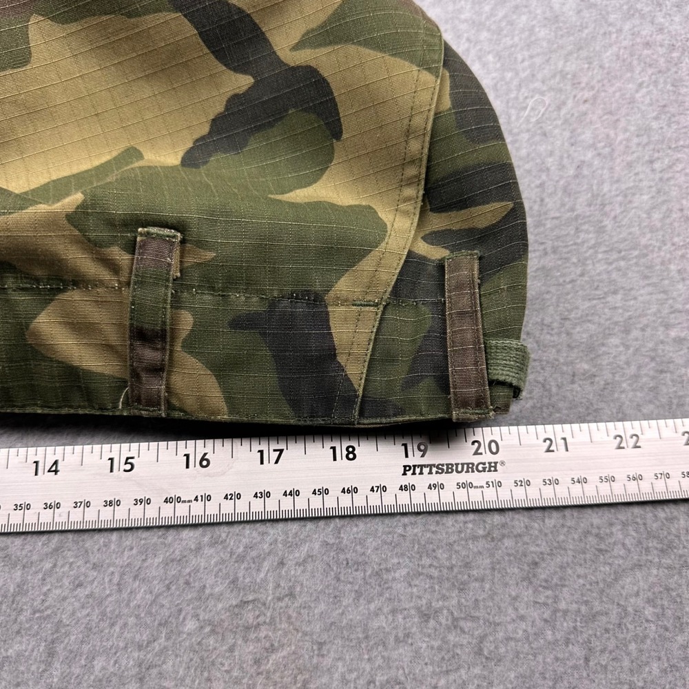Woodland Camo Ripstop Cargo Pants Mens XL Regular Green Brown Tactical - Picture 6 of 8
